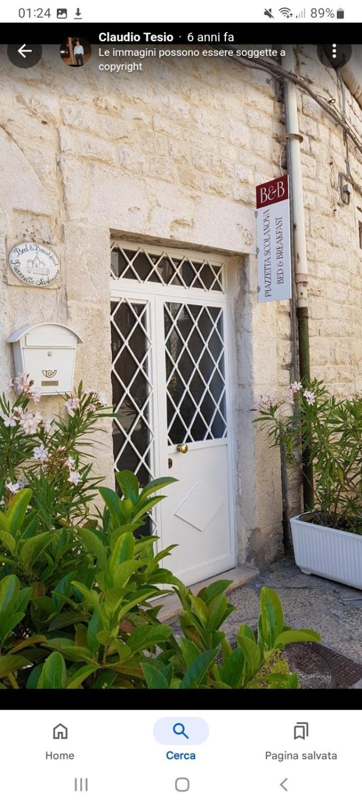 Piazzetta Scolanova Bed & Breakfast Trani Exterior photo